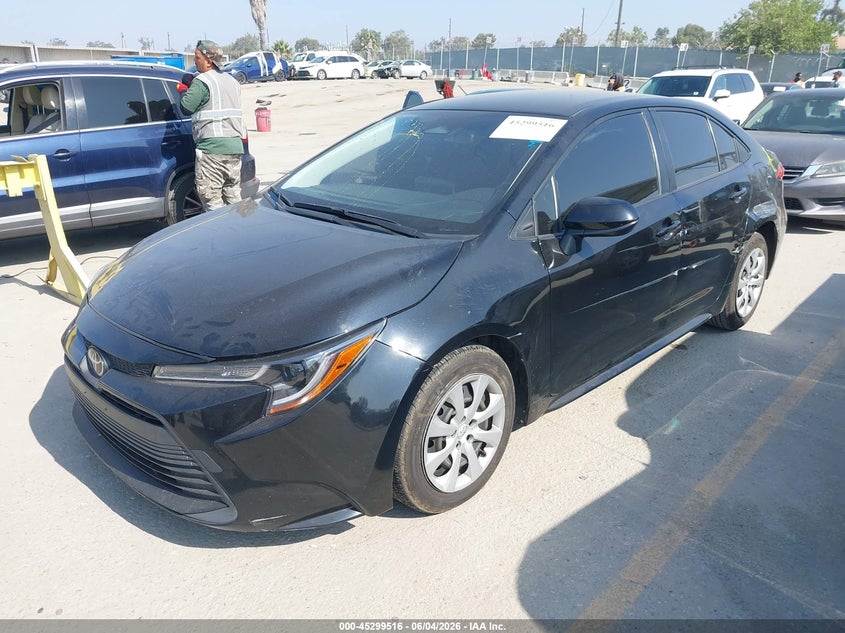 2023 Toyota Corolla VIN JTDB4MEE5PJ011024 IAAI salvage auction — LEFT REAR, Salvage Title, sold $4,000 on 2026-07-22 (photo 2)