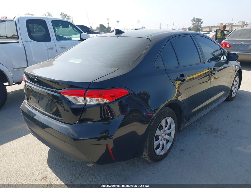 2023 Toyota Corolla VIN JTDB4MEE5PJ011024 IAAI salvage auction — LEFT REAR, Salvage Title, sold $4,000 on 2026-07-22 (photo 4)