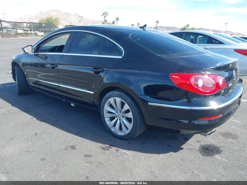 2012 Volkswagen Passat cc VIN WVWMN7ANXCE509526 IAAI salvage auction — FRONT END, Salvage (Idaho), sold $100 on 2026-07-31 (photo 3)