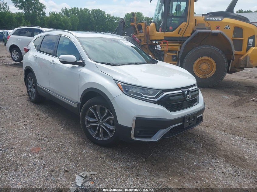 2021 Honda Cr-v VIN 2HKRW2H91MH615363 IAAI salvage auction — HAIL, Salvage Title, sold $14,700 on 2026-08-31 (photo 1)