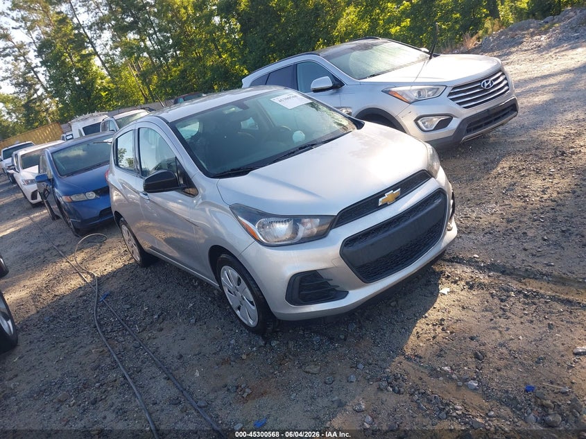 2016 Chevrolet Spark VIN KL8CB6SA0GC647869 IAAI salvage auction — SIDE, Clear (Georgia), sold $1,350 on 2026-07-07 (photo 1)