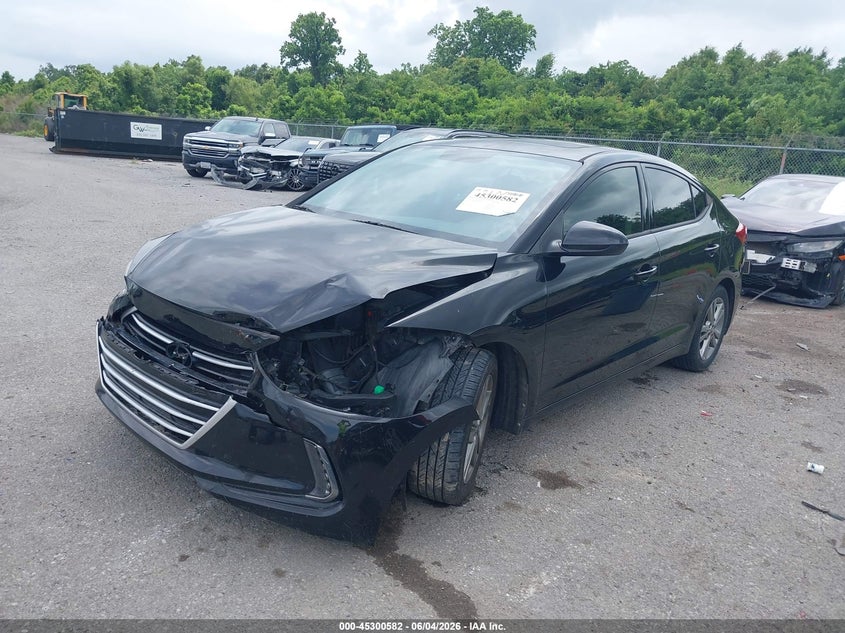 2017 Hyundai Elantra VIN 5NPD84LF9HH156926 IAAI salvage auction — FRONT END, Salvage Title, sold $925 on 2026-07-25 (photo 2)