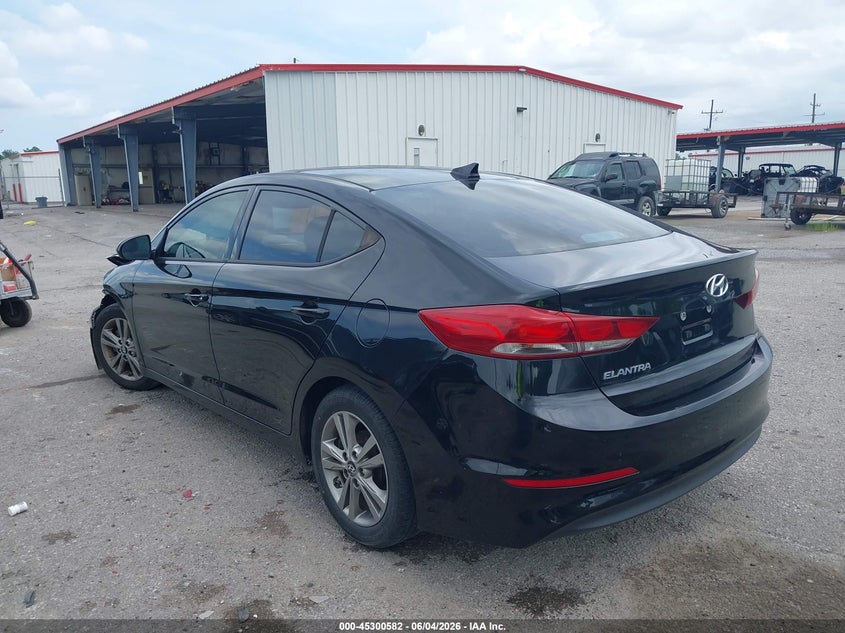 2017 Hyundai Elantra VIN 5NPD84LF9HH156926 IAAI salvage auction — FRONT END, Salvage Title, sold $925 on 2026-07-25 (photo 3)