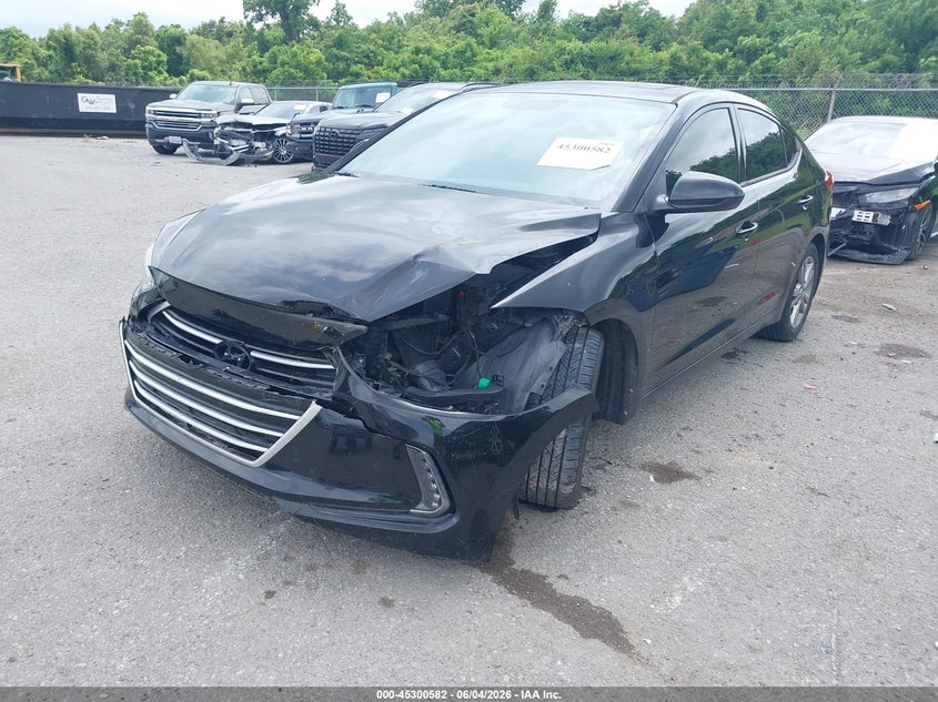 2017 Hyundai Elantra VIN 5NPD84LF9HH156926 IAAI salvage auction — FRONT END, Salvage Title, sold $925 on 2026-07-25 (photo 6)