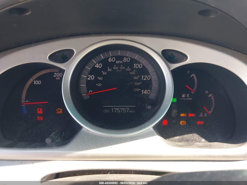 2007 Toyota Highlander hybrid VIN JTEEW21A770043487 IAAI salvage auction — NORMAL WEAR, Salvage (California), sold $825 on 2026-07-08 (photo 7)