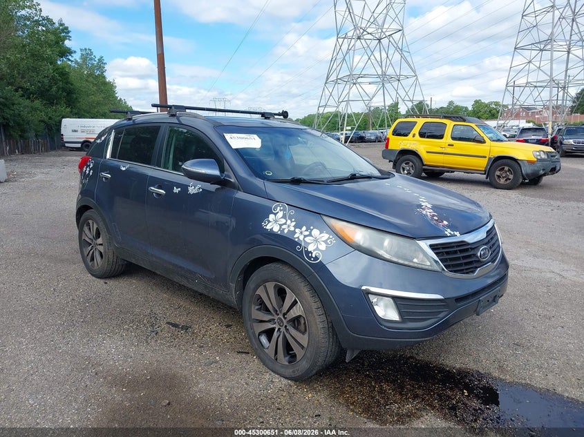 2012 Kia Sportage VIN KNDPC3A2XC7189906 IAAI salvage auction — FRONT END, Salvage Title, sold $2,100 on 2026-07-10 (photo 1)