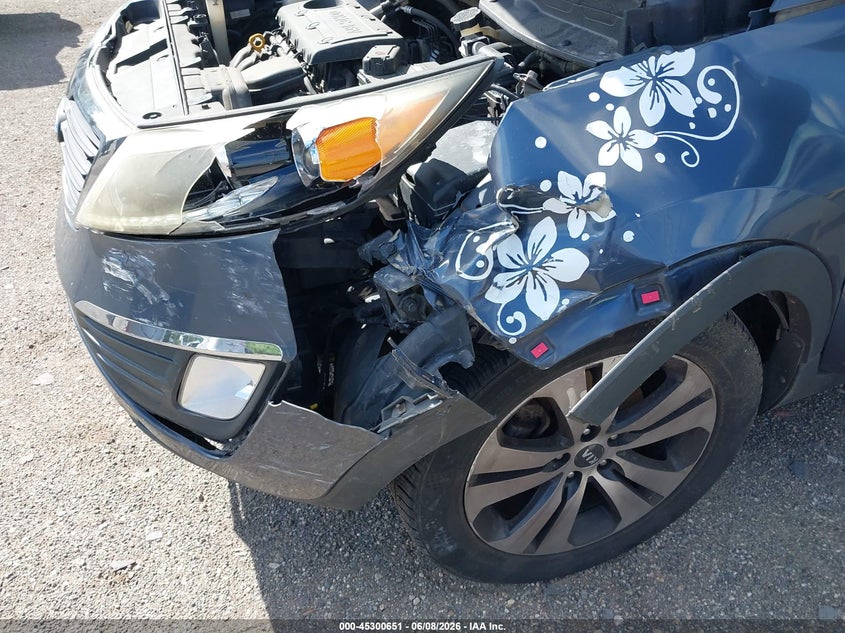 2012 Kia Sportage VIN KNDPC3A2XC7189906 IAAI salvage auction — FRONT END, Salvage Title, sold $2,100 on 2026-07-10 (photo 6)