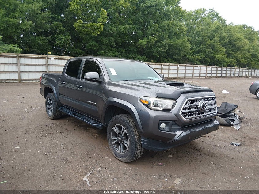 2017 Toyota Tacoma VIN 5TFCZ5AN9HX090388 IAAI salvage auction — REAR END, Salvage Title, sold $14,525 on 2026-07-15 (photo 1)