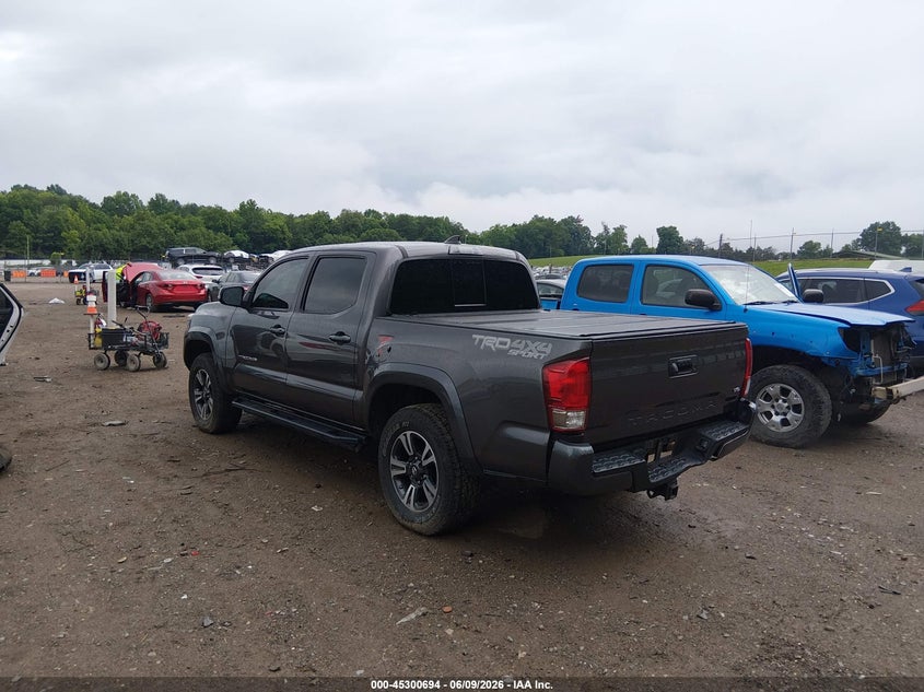 2017 Toyota Tacoma VIN 5TFCZ5AN9HX090388 IAAI salvage auction — REAR END, Salvage Title, sold $14,525 on 2026-07-15 (photo 3)