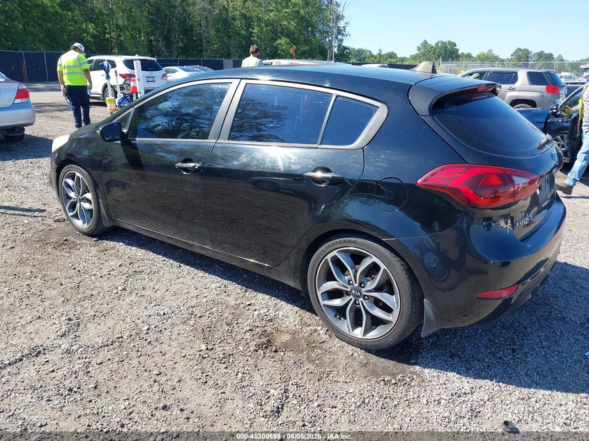 2015 Kia Forte VIN KNAFZ5A33F5405218 IAAI salvage auction — RIGHT SIDE, Salvage Title, sold $875 on 2026-07-22 (photo 3)