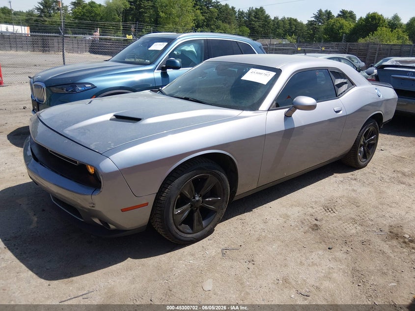2017 Dodge Challenger VIN 2C3CDZAG4HH600744 IAAI salvage auction — REAR END, Salvage Title, sold $1,750 on 2026-07-22 (photo 2)