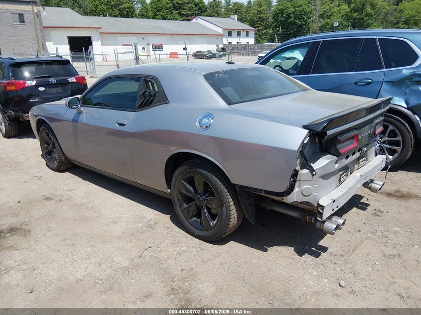 2017 Dodge Challenger VIN 2C3CDZAG4HH600744 IAAI salvage auction — REAR END, Salvage Title, sold $1,750 on 2026-07-22 (photo 3)