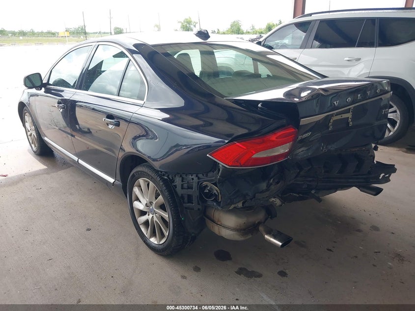 2015 Volvo S80 VIN YV140MAC0F1184659 IAAI salvage auction — REAR END, Salvage (Texas), sold $650 on 2026-07-31 (photo 3)