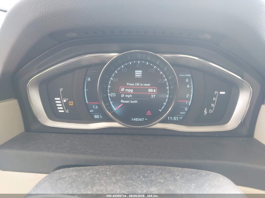 2015 Volvo S80 VIN YV140MAC0F1184659 IAAI salvage auction — REAR END, Salvage (Texas), sold $650 on 2026-07-31 (photo 7)