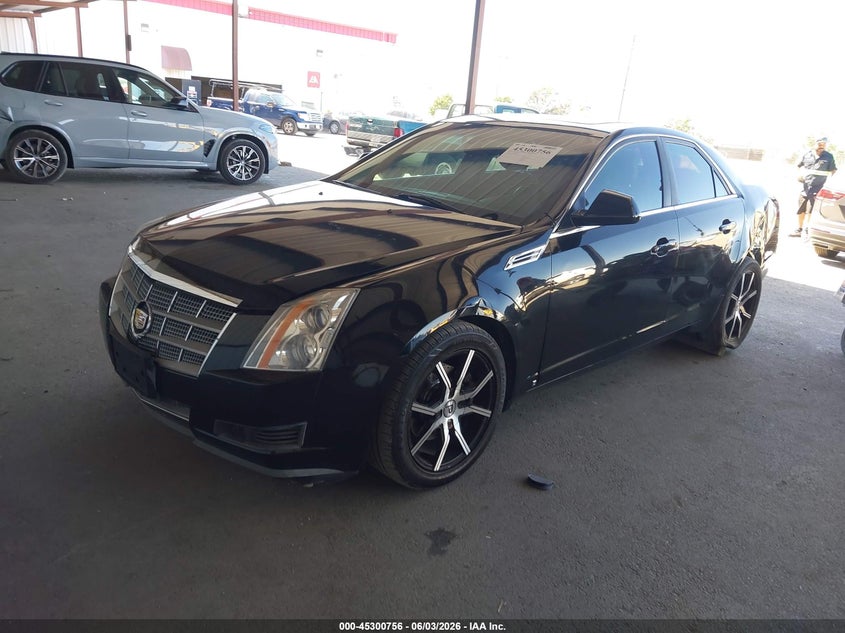 2008 Cadillac Cts VIN 1G6DF577680144280 IAAI salvage auction — LEFT REAR, Salvage (California), sold $375 on 2026-07-09 (photo 2)
