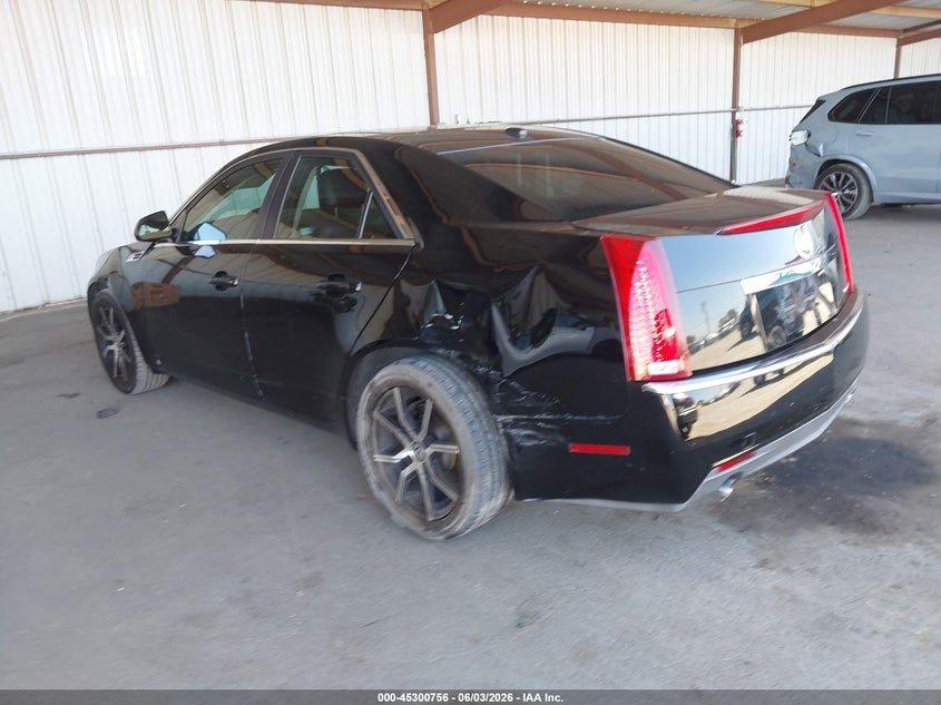 2008 Cadillac Cts VIN 1G6DF577680144280 IAAI salvage auction — LEFT REAR, Salvage (California), sold $375 on 2026-07-09 (photo 3)