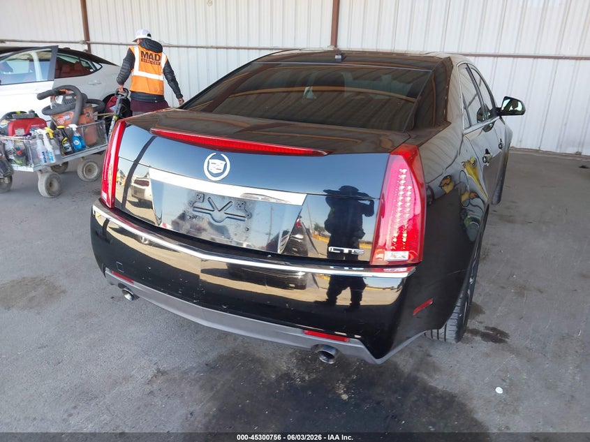 2008 Cadillac Cts VIN 1G6DF577680144280 IAAI salvage auction — LEFT REAR, Salvage (California), sold $375 on 2026-07-09 (photo 4)