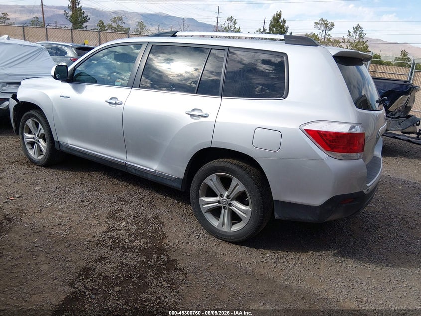2012 Toyota Highlander VIN 5TDDK3EH7CS140818 IAAI salvage auction — FRONT END, Salvage Title, sold $5,500 on 2026-07-10 (photo 3)
