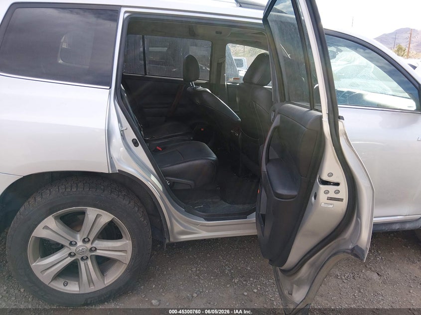 2012 Toyota Highlander VIN 5TDDK3EH7CS140818 IAAI salvage auction — FRONT END, Salvage Title, sold $5,500 on 2026-07-10 (photo 8)