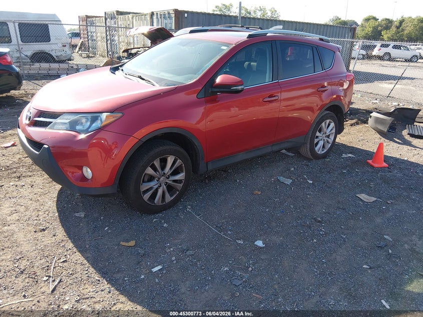 2013 Toyota Rav 4 VIN 2T3DFREV2DW057729 IAAI salvage auction — REAR END, Salvage Title, sold $4,750 on 2026-07-09 (photo 2)