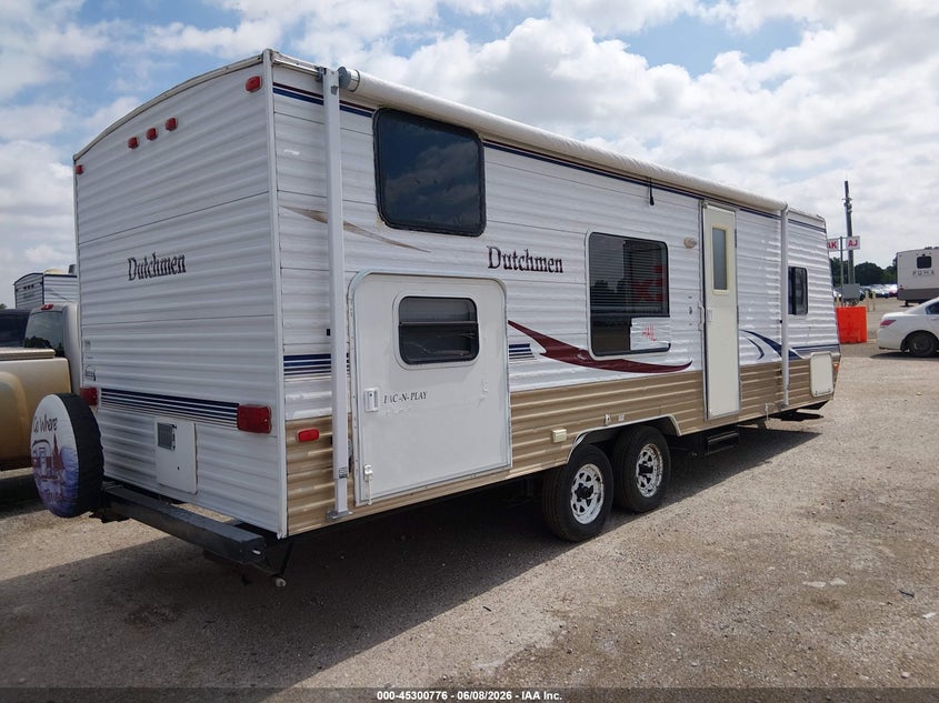 2007 Dutchman Other VIN 47CTD2N2X7M427985 IAAI salvage auction — HAIL, Original (Texas), sold $3,100 on 2026-07-14 (photo 3)