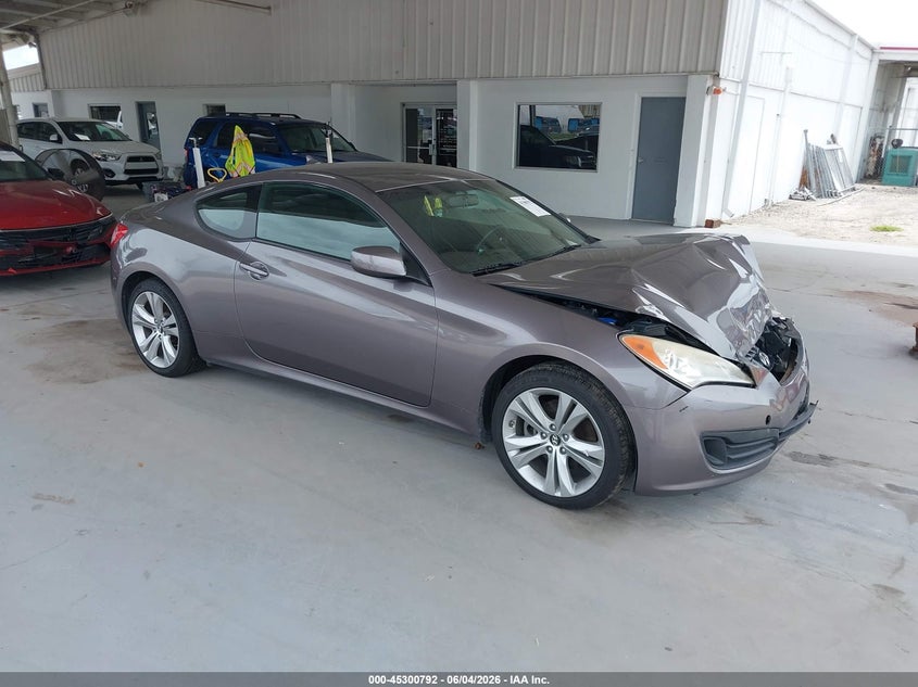2012 Hyundai Genesis VIN KMHHT6KD3CU070579 IAAI salvage auction — FRONT END, Salvage Title, sold $950 on 2026-07-08 (photo 1)