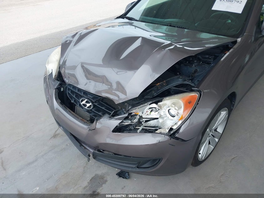2012 Hyundai Genesis VIN KMHHT6KD3CU070579 IAAI salvage auction — FRONT END, Salvage Title, sold $950 on 2026-07-08 (photo 6)