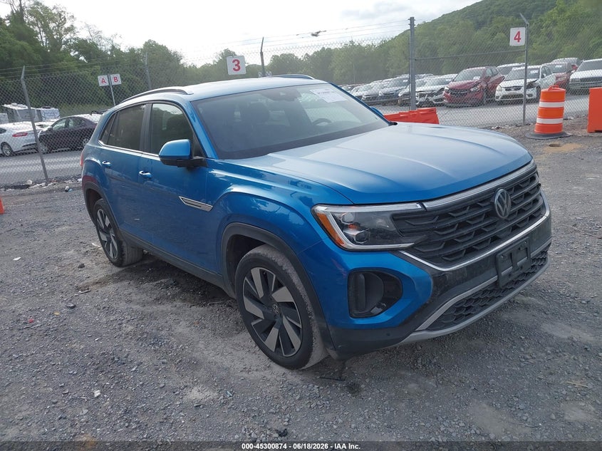 2024 Volkswagen Atlas VIN 1V2HE2CA0RC212797 IAAI salvage auction — REAR END, Salvage Title, sold $11,525 on 2026-07-28 (photo 1)