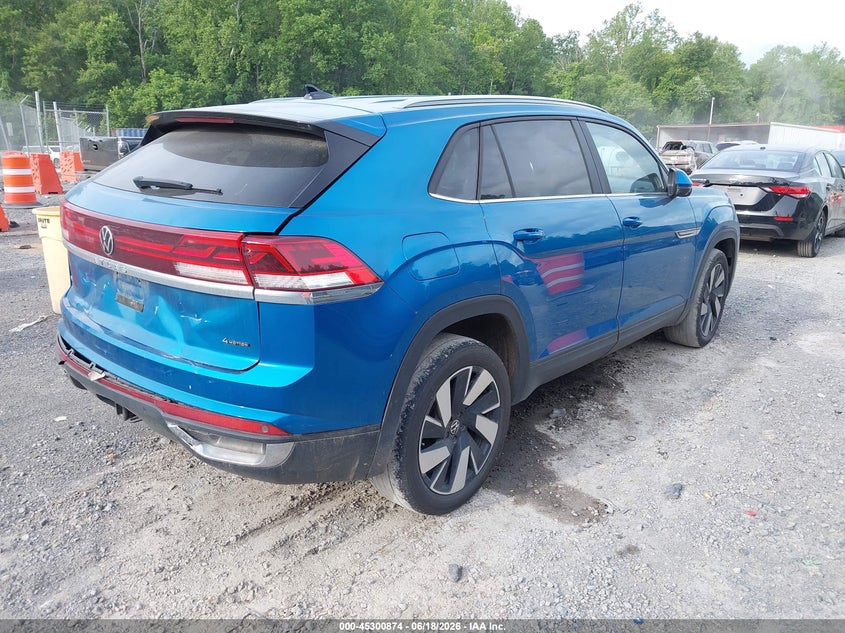 2024 Volkswagen Atlas VIN 1V2HE2CA0RC212797 IAAI salvage auction — REAR END, Salvage Title, sold $11,525 on 2026-07-28 (photo 4)