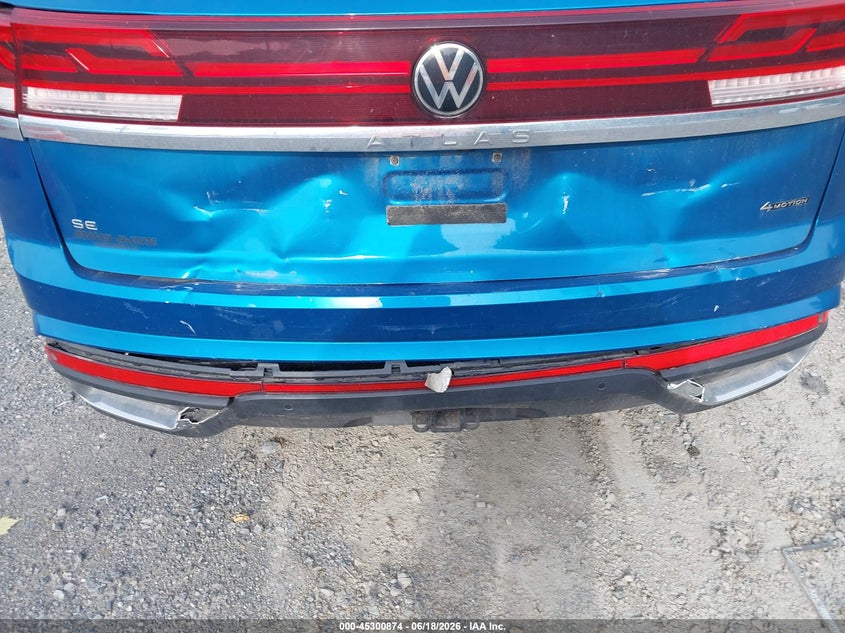2024 Volkswagen Atlas VIN 1V2HE2CA0RC212797 IAAI salvage auction — REAR END, Salvage Title, sold $11,525 on 2026-07-28 (photo 6)