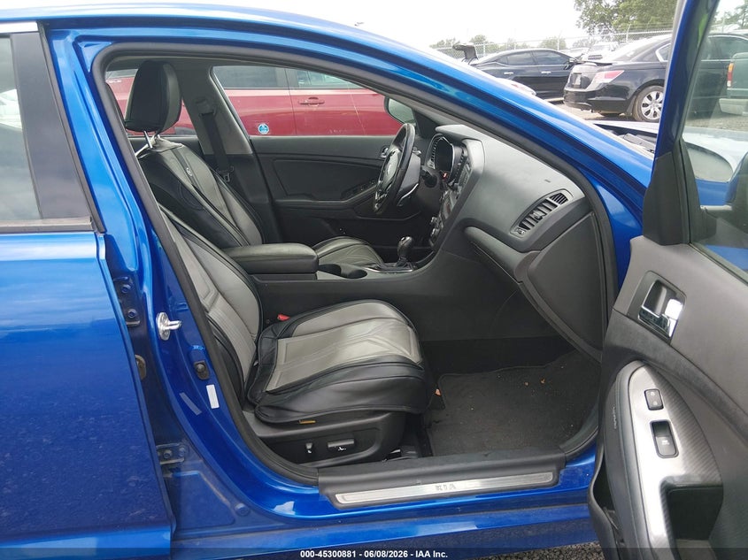 2013 Kia Optima VIN 5XXGR4A66DG112093 IAAI salvage auction — FRONT END, Salvage (Louisiana), sold $250 on 2026-07-29 (photo 5)