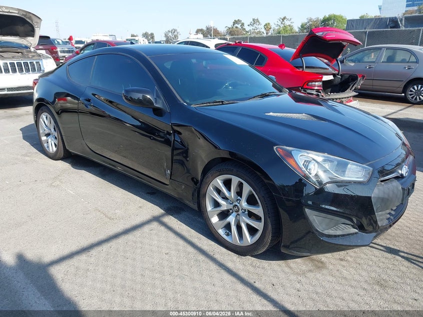 2013 Hyundai Genesis VIN KMHHT6KD0DU095344 IAAI salvage auction — RIGHT SIDE, Salvage Title, sold $1,300 on 2026-07-23 (photo 1)