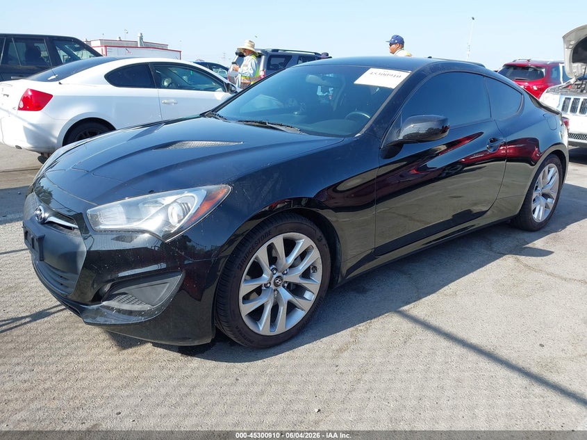 2013 Hyundai Genesis VIN KMHHT6KD0DU095344 IAAI salvage auction — RIGHT SIDE, Salvage Title, sold $1,300 on 2026-07-23 (photo 2)