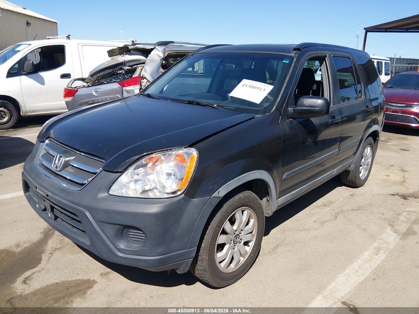 2005 Honda Cr-v VIN JHLRD78825C020306 IAAI salvage auction — NORMAL WEAR, Clear - Dealer Only (California), sold $800 on 2026-07-21 (photo 2)