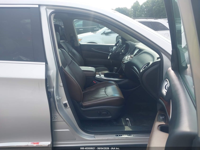 2014 Infiniti Qx60 VIN 5N1AL0MN4EC504392 IAAI salvage auction — NORMAL WEAR, Clear (Arkansas), sold $750 on 2026-07-17 (photo 5)