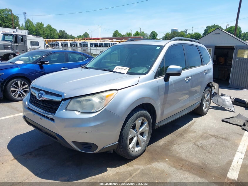 2015 Subaru Forester VIN JF2SJADC2FH424131 IAAI salvage auction — REAR END, Salvage Title, sold $1,100 on 2026-07-09 (photo 2)
