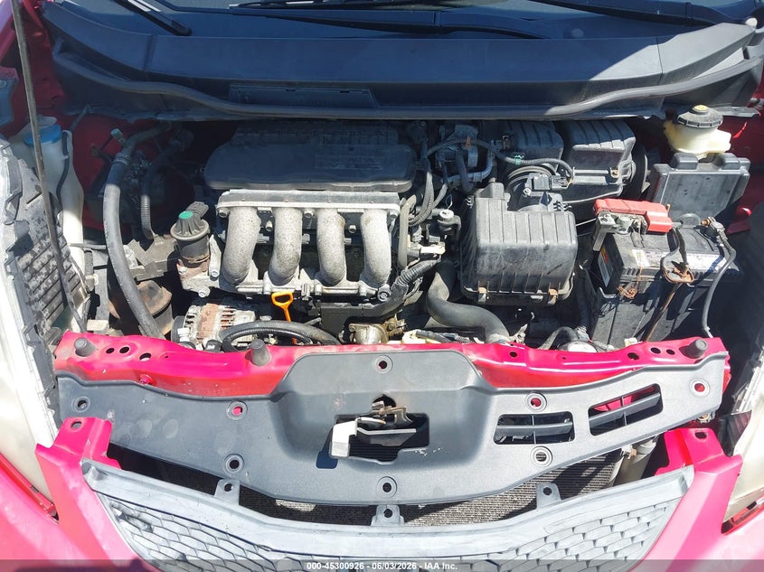 2010 Honda Fit VIN JHMGE8H42AC001848 IAAI salvage auction — NORMAL WEAR, Original (Ohio), sold $725 on 2026-07-22 (photo 9)