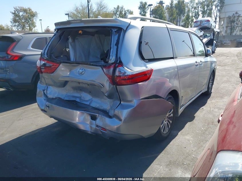 2020 Toyota Sienna VIN 5TDYZ3DC6LS065662 IAAI salvage auction — FRONT & REAR, Salvage Title, sold $2,350 on 2026-07-31 (photo 4)