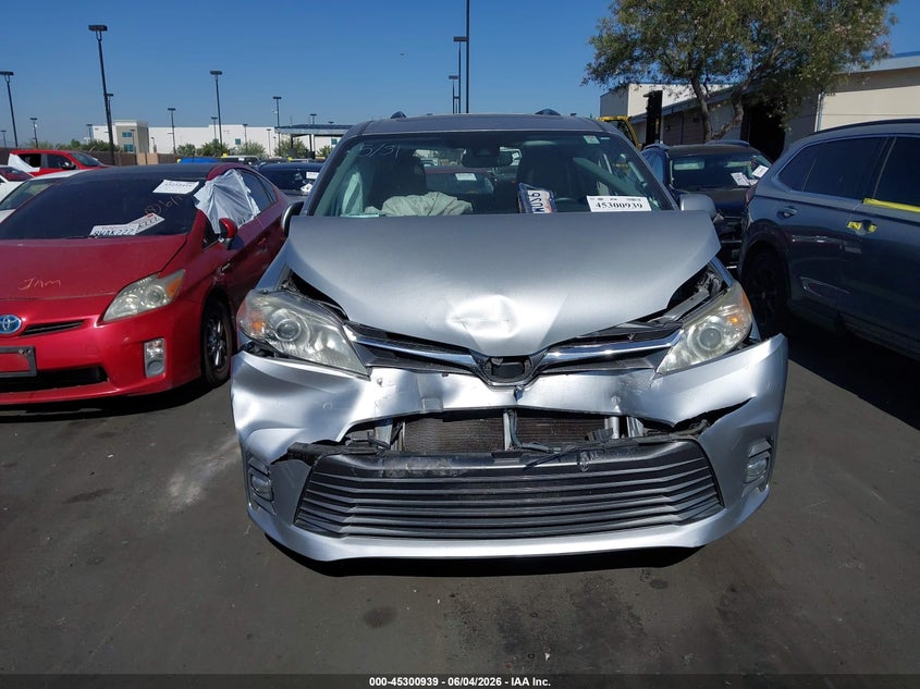 2020 Toyota Sienna VIN 5TDYZ3DC6LS065662 IAAI salvage auction — FRONT & REAR, Salvage Title, sold $2,350 on 2026-07-31 (photo 6)