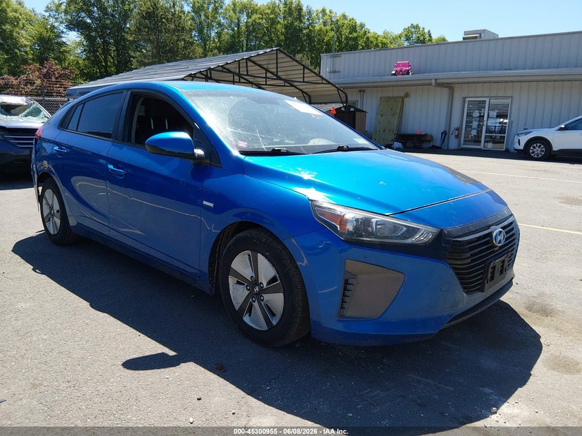 2018 Hyundai Ioniq VIN KMHC65LC4JU084568 IAAI salvage auction — REAR END, Salvage Title, sold $1,600 on 2026-07-16 (photo 1)