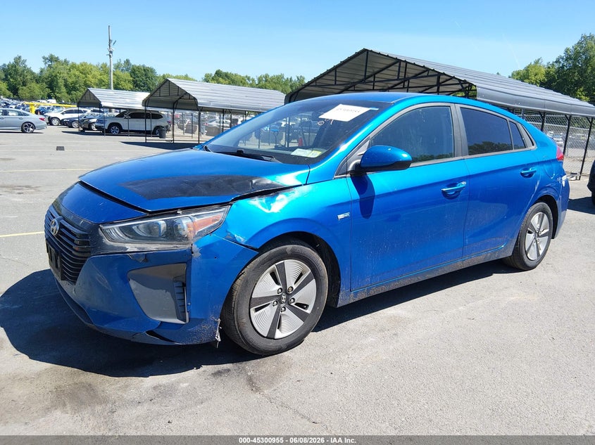 2018 Hyundai Ioniq VIN KMHC65LC4JU084568 IAAI salvage auction — REAR END, Salvage Title, sold $1,600 on 2026-07-16 (photo 2)