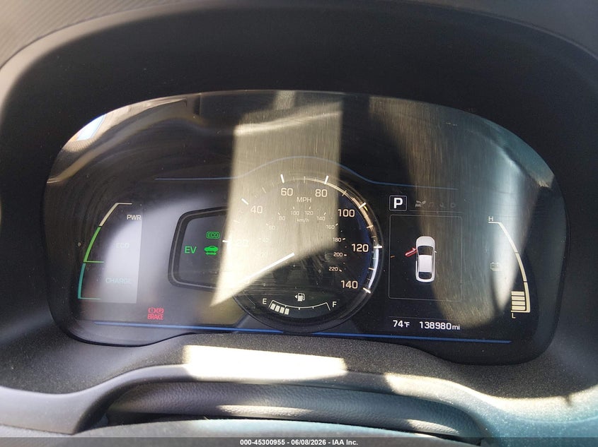 2018 Hyundai Ioniq VIN KMHC65LC4JU084568 IAAI salvage auction — REAR END, Salvage Title, sold $1,600 on 2026-07-16 (photo 7)