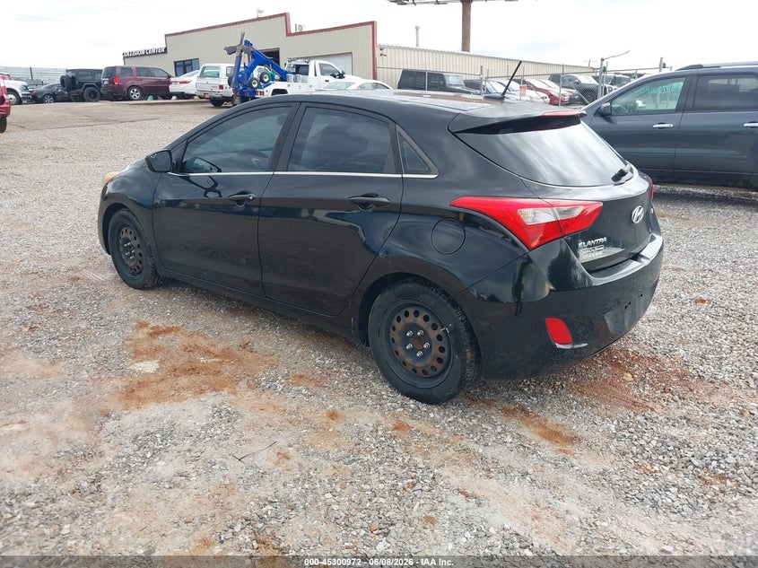 2017 Hyundai Elantra VIN KMHD35LH2HU363813 IAAI salvage auction — HAIL, Salvage Title, sold $1,550 on 2026-07-06 (photo 3)