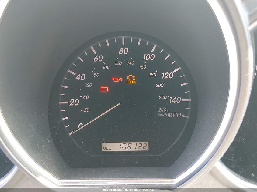 2004 Lexus Rx 330 VIN JTJHA31U040047938 IAAI salvage auction — REAR END, Salvage (Nevada), sold $1,350 on 2026-07-17 (photo 7)