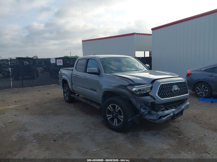 2019 Toyota Tacoma VIN 5TFCZ5AN8KX210141 IAAI salvage auction — RIGHT FRONT, Original (Texas), sold $9,600 on 2026-07-28 (photo 1)