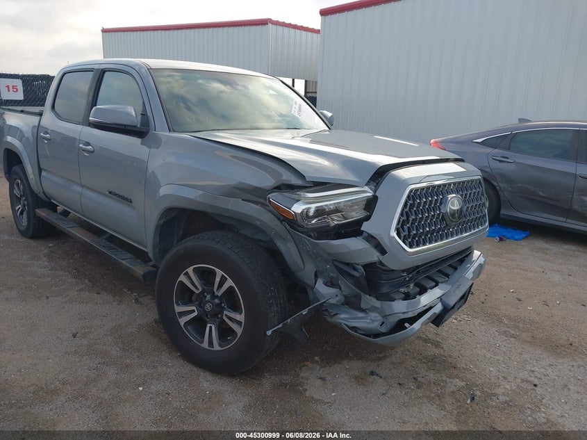 2019 Toyota Tacoma VIN 5TFCZ5AN8KX210141 IAAI salvage auction — RIGHT FRONT, Original (Texas), sold $9,600 on 2026-07-28 (photo 6)