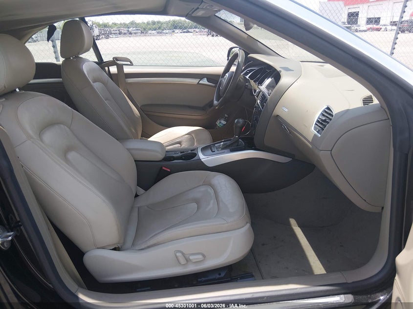2012 Audi A5 VIN WAULFAFH9CN002199 IAAI salvage auction — REAR END, Clear (Mississippi), sold $975 on 2026-07-29 (photo 5)