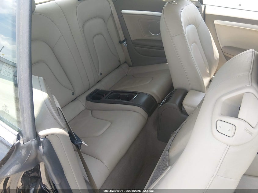 2012 Audi A5 VIN WAULFAFH9CN002199 IAAI salvage auction — REAR END, Clear (Mississippi), sold $975 on 2026-07-29 (photo 8)