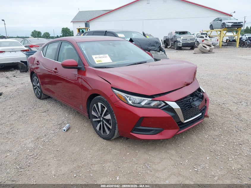 2023 Nissan Sentra VIN 3N1AB8CV2PY296209 IAAI salvage auction — FRONT END, Salvage Title, sold $2,800 on 2026-07-18 (photo 1)