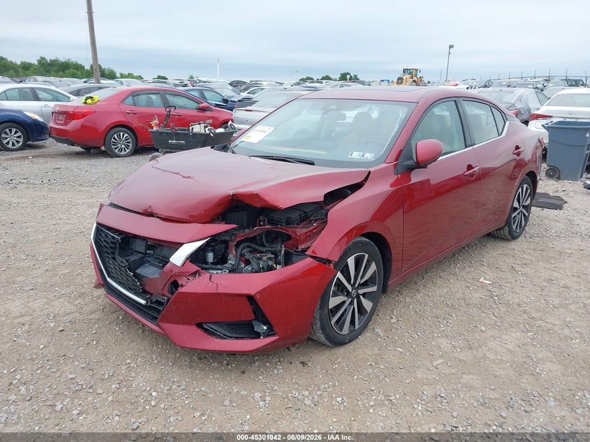 2023 Nissan Sentra VIN 3N1AB8CV2PY296209 IAAI salvage auction — FRONT END, Salvage Title, sold $2,800 on 2026-07-18 (photo 2)